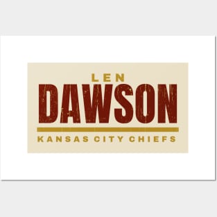 len dawson typography Posters and Art